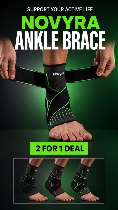 Novyra ankle brace 2-pack promotional image